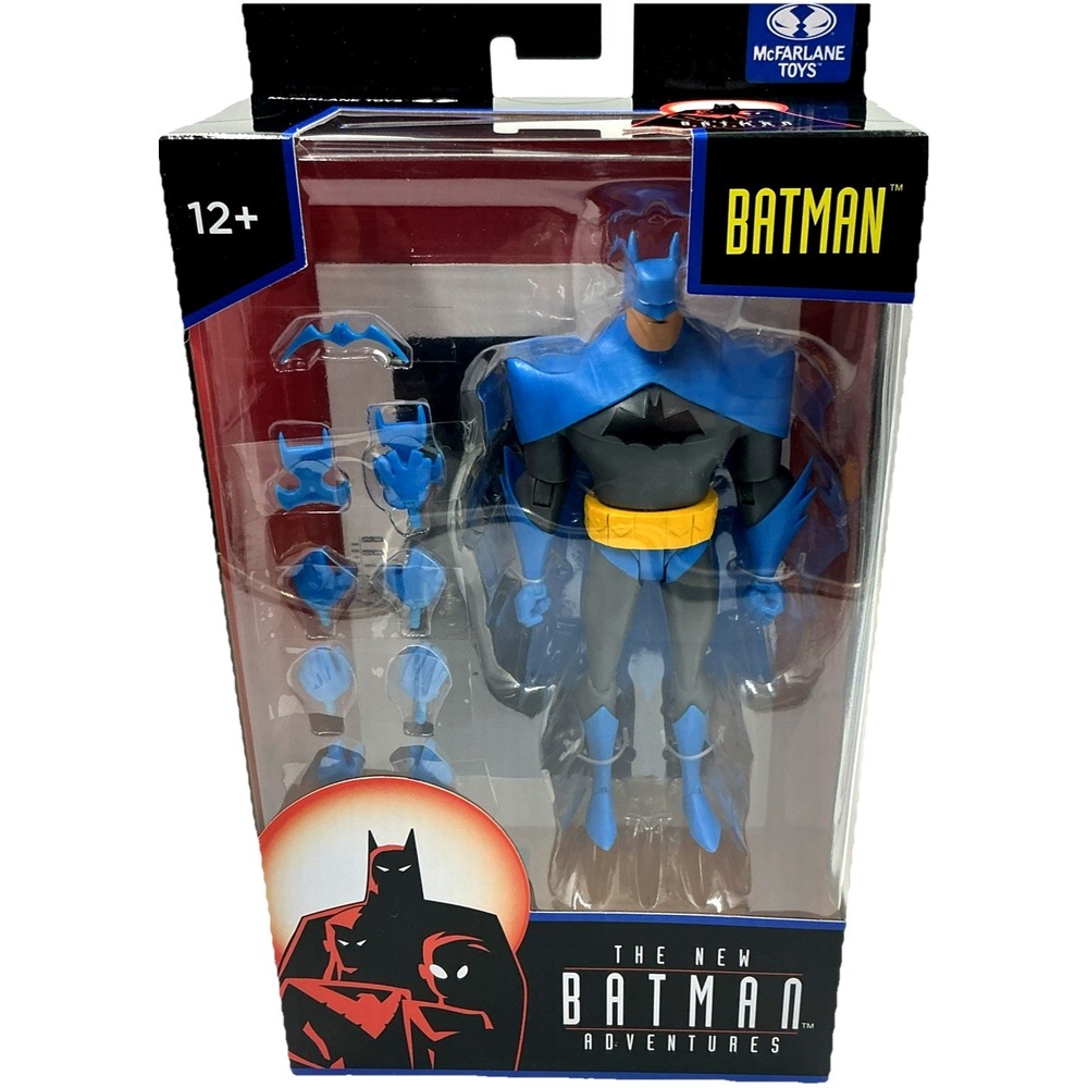 McFarlane‎ DC Direct Batman Adventures Blue Grey Suit 6in Figure New